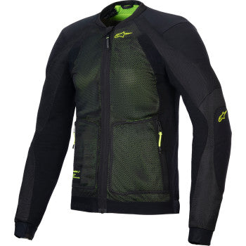ALPINESTARS Troop-Air Jacket - Black/Fluo Yellow - XL 3301225-168-XL