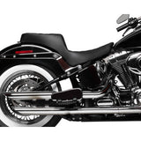 DRAG SPECIALTIES Performance Predator 2-Up Seat - Vinyl - Double Diamond - Black Thread - FL '00-'17 0802-1641