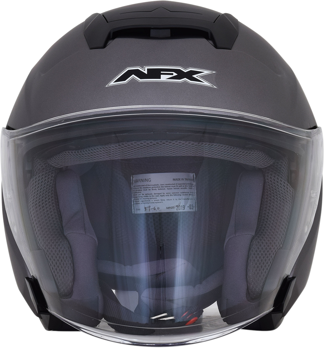 AFX FX-60 Helmet - Frost Gray - Medium 0104-2568