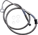 DRAG SPECIALTIES Brake Line - +6" - Stainless Steel - '15-'17 Softail 618299-6