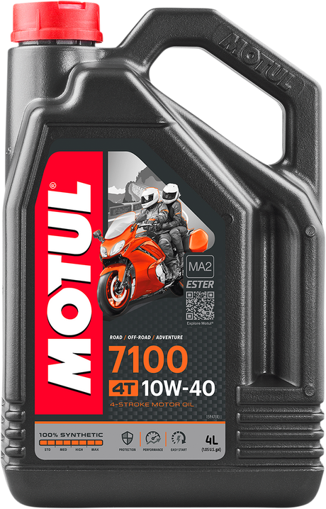 MOTUL 7100 4T Synthetic Oil - 10W-40 - 4L 104092