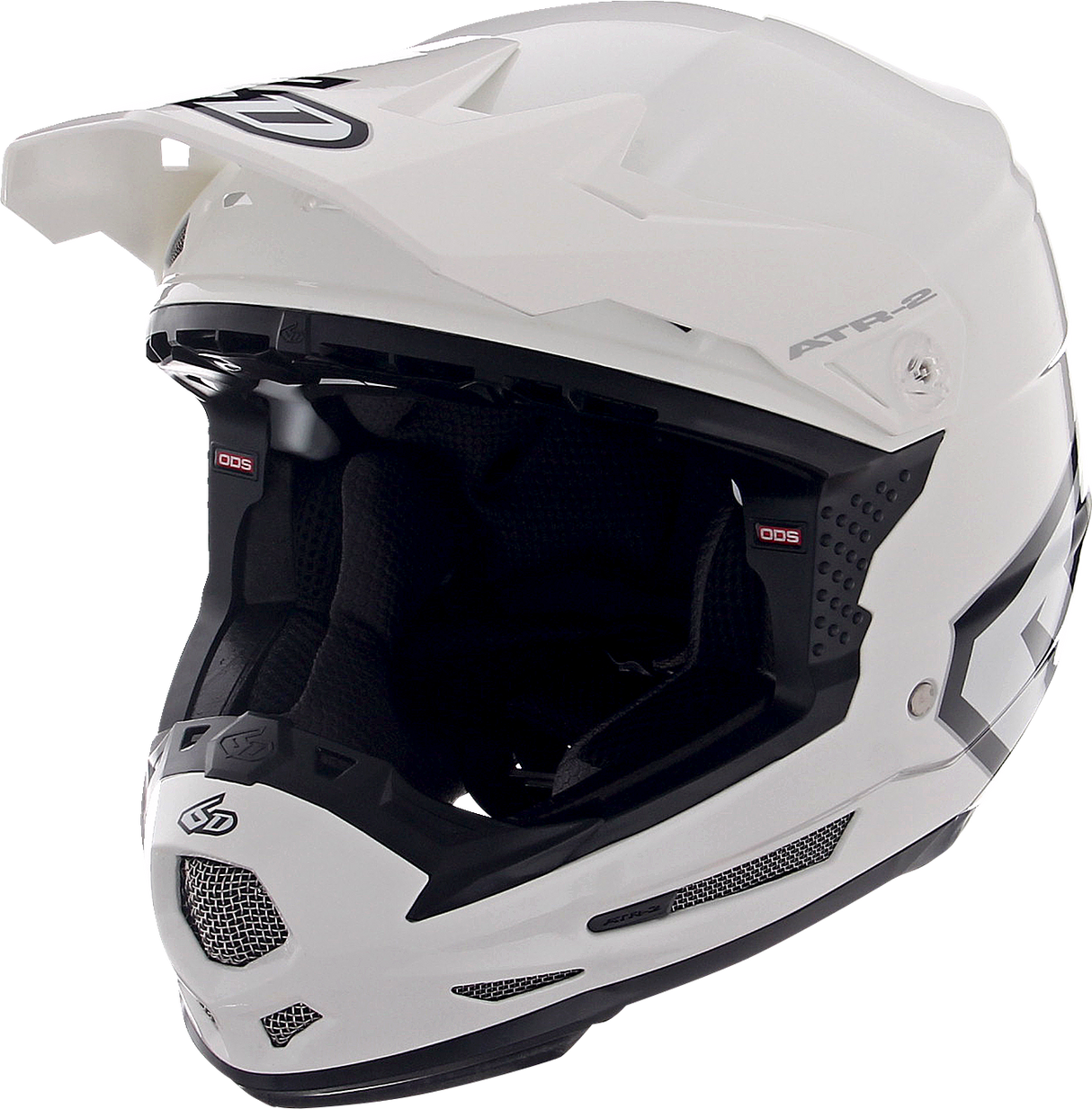 6D ATR-2Y Helmet - Gloss White - Small 11-5610