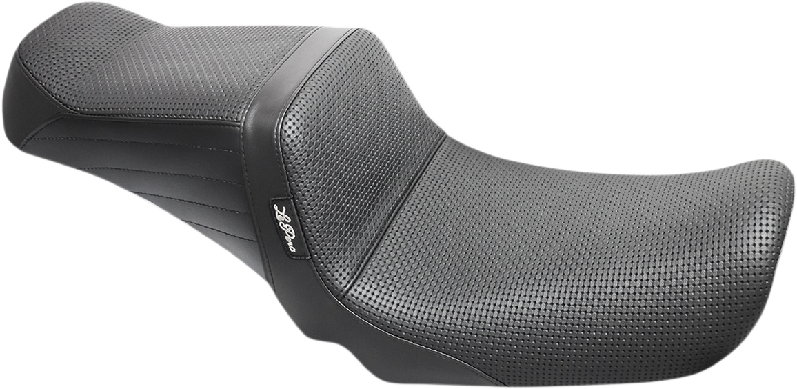 LE PERA Tailwhip Seat - Basketweave - Black - FXD '06-'17 LK-581BW