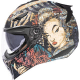 ICON Threshold™ Modular Helmet - Odokuro - Black - Large 0100-2717