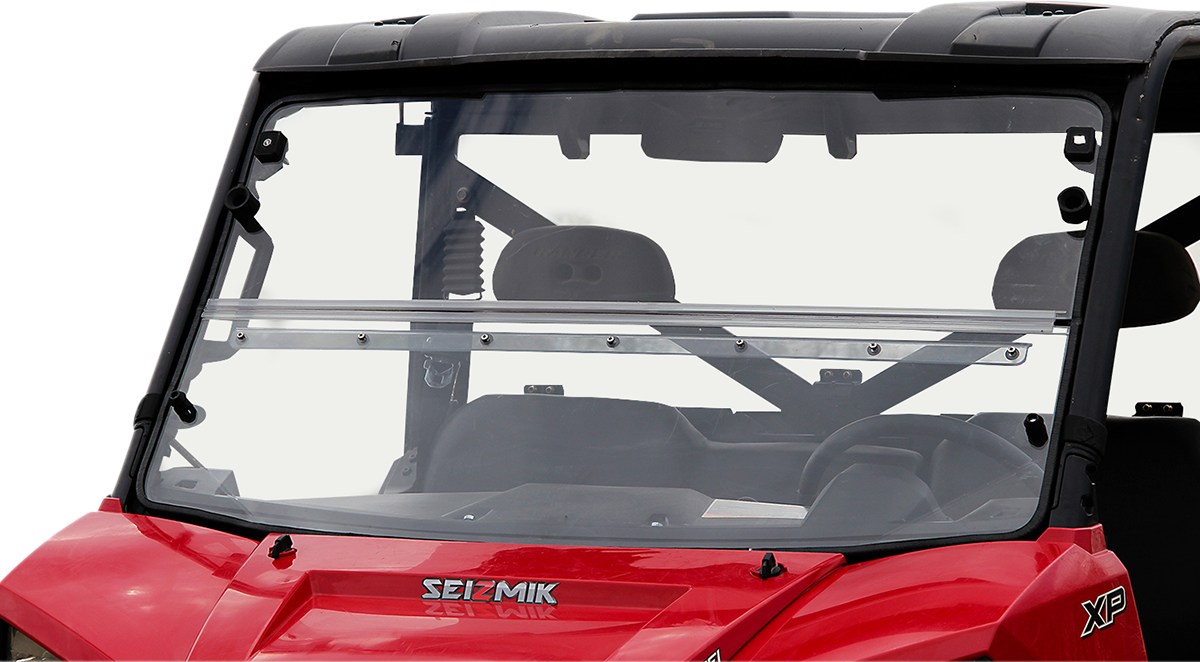 SEIZMIK Folding Windshield - Polycarbonate 23079