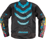 ICON Overlord3 Mesh Munchies™ Jacket - Teal - XL 2820-6727