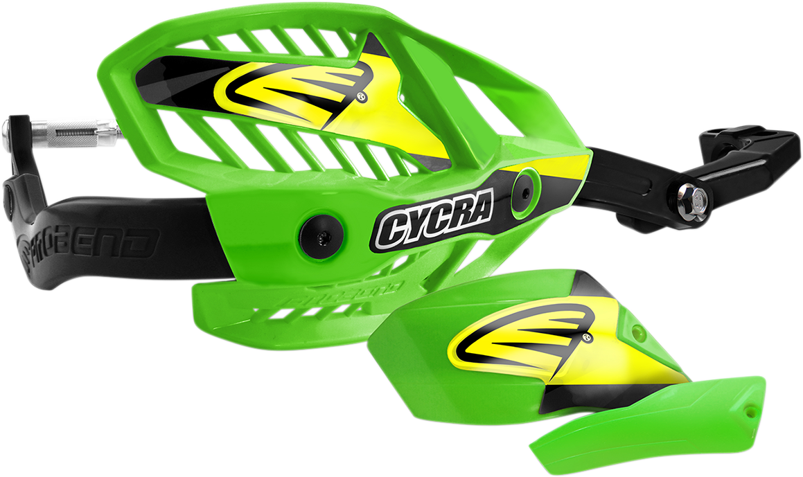 CYCRA Handguards - HCM - 1-1/8" - Green 1CYC-7506-72HCM