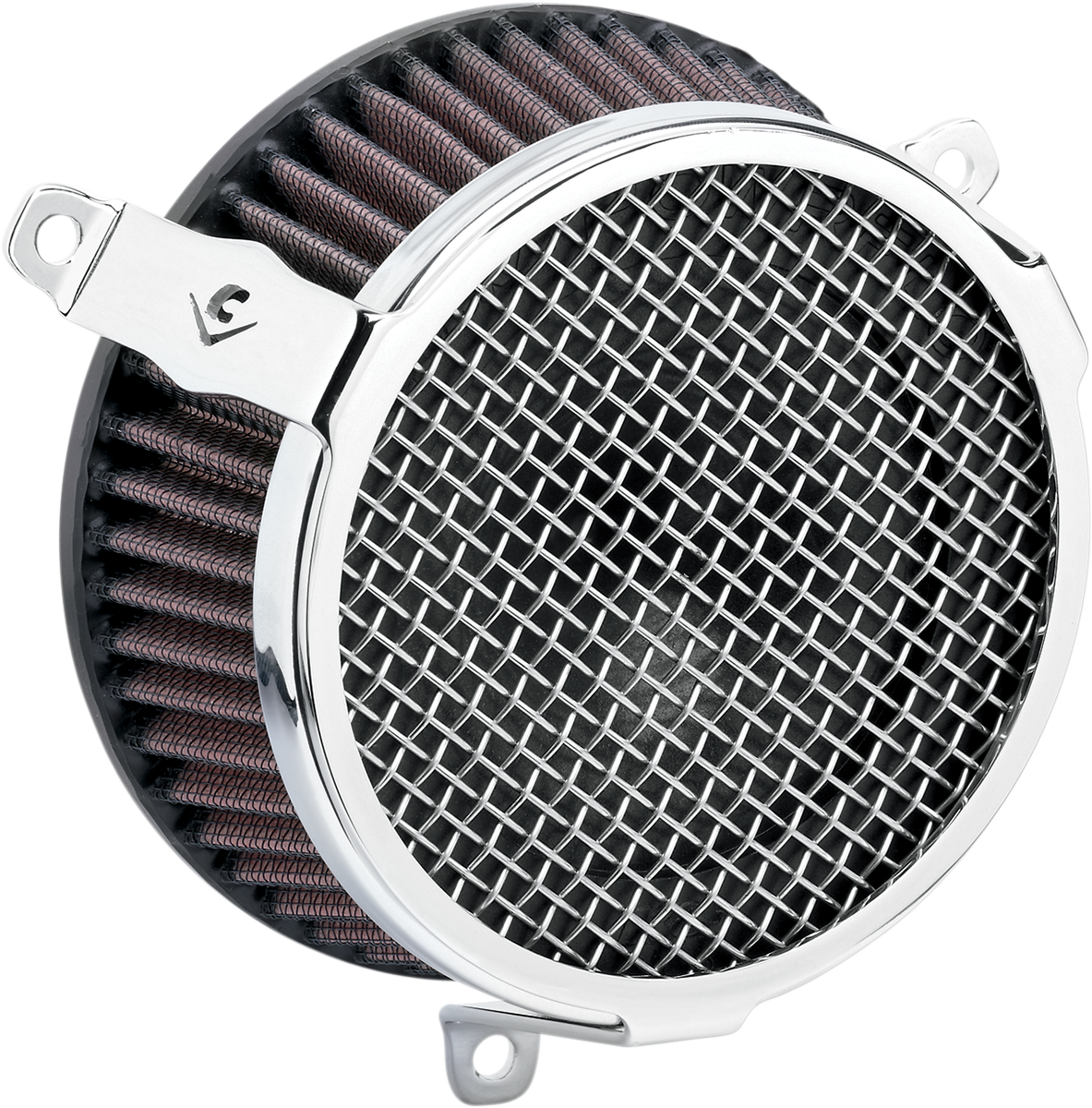 COBRA Air Filter - Plain - Chrome 606-0102-03-SB