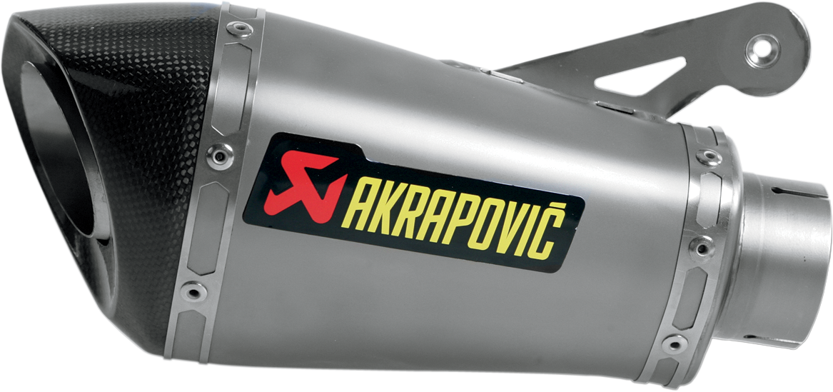 AKRAPOVIC Slip-On Line Muffler - Titanium S1000RR/R 2010-2016 S-B10SO1-HASZ 1811-2226