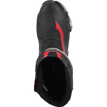 ALPINESTARS SMX-6 V3 Vented Boots - Black/Silver/Red - US 12.5/EU 48 2223225-199-48