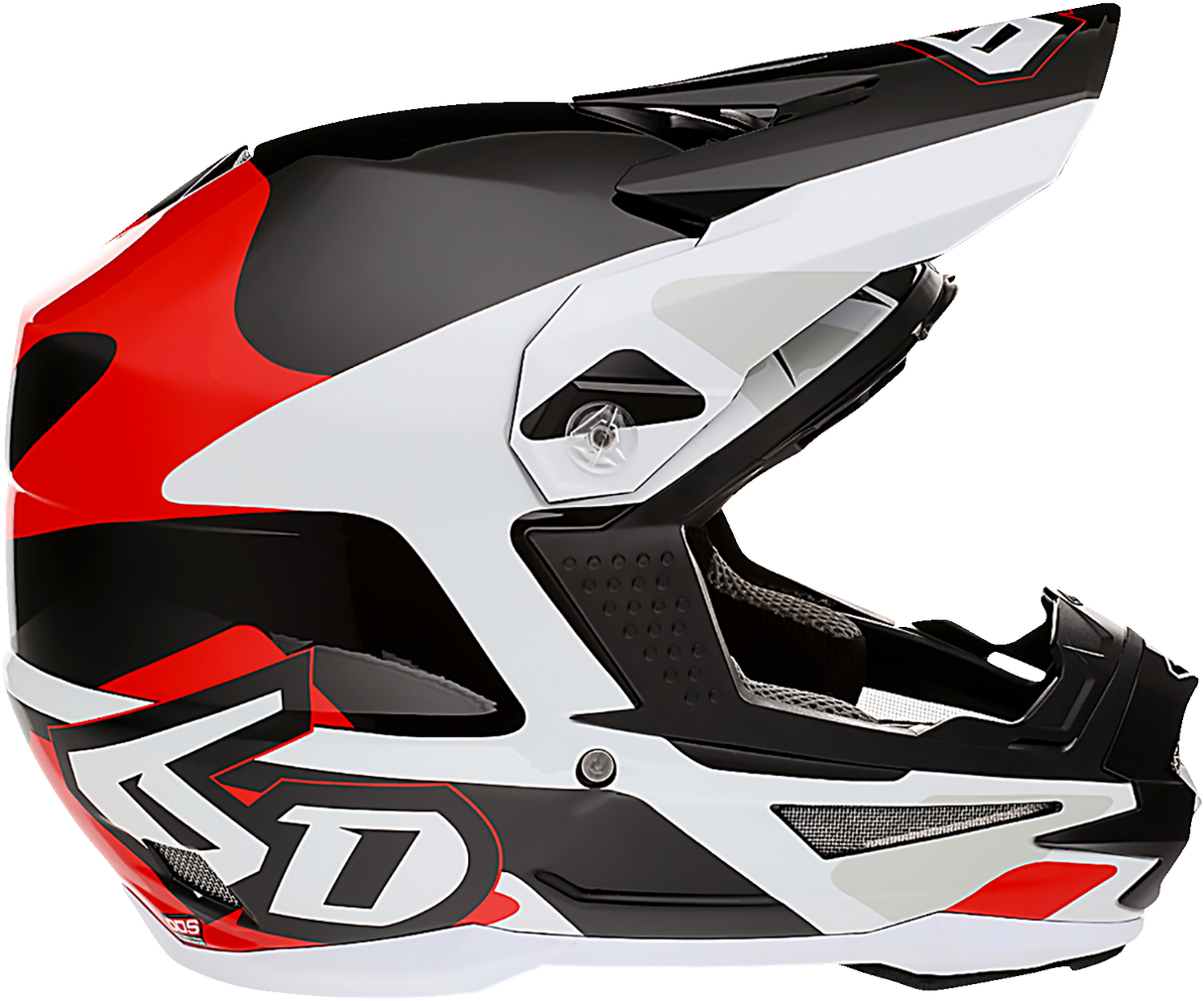 6D ATR-1 Helmet - Apex - Red - Medium 10-4536