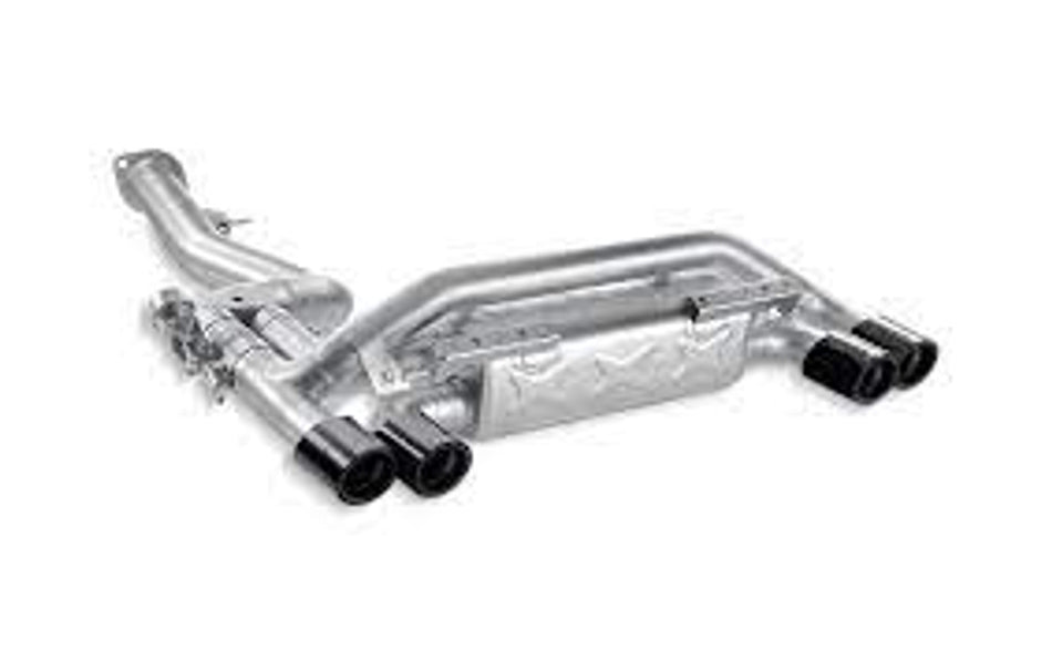 Akrapovic 11-12 BMW 1 Series M Coupe (E82) Slip-On Line (Titanium) w/ Carbon Tips