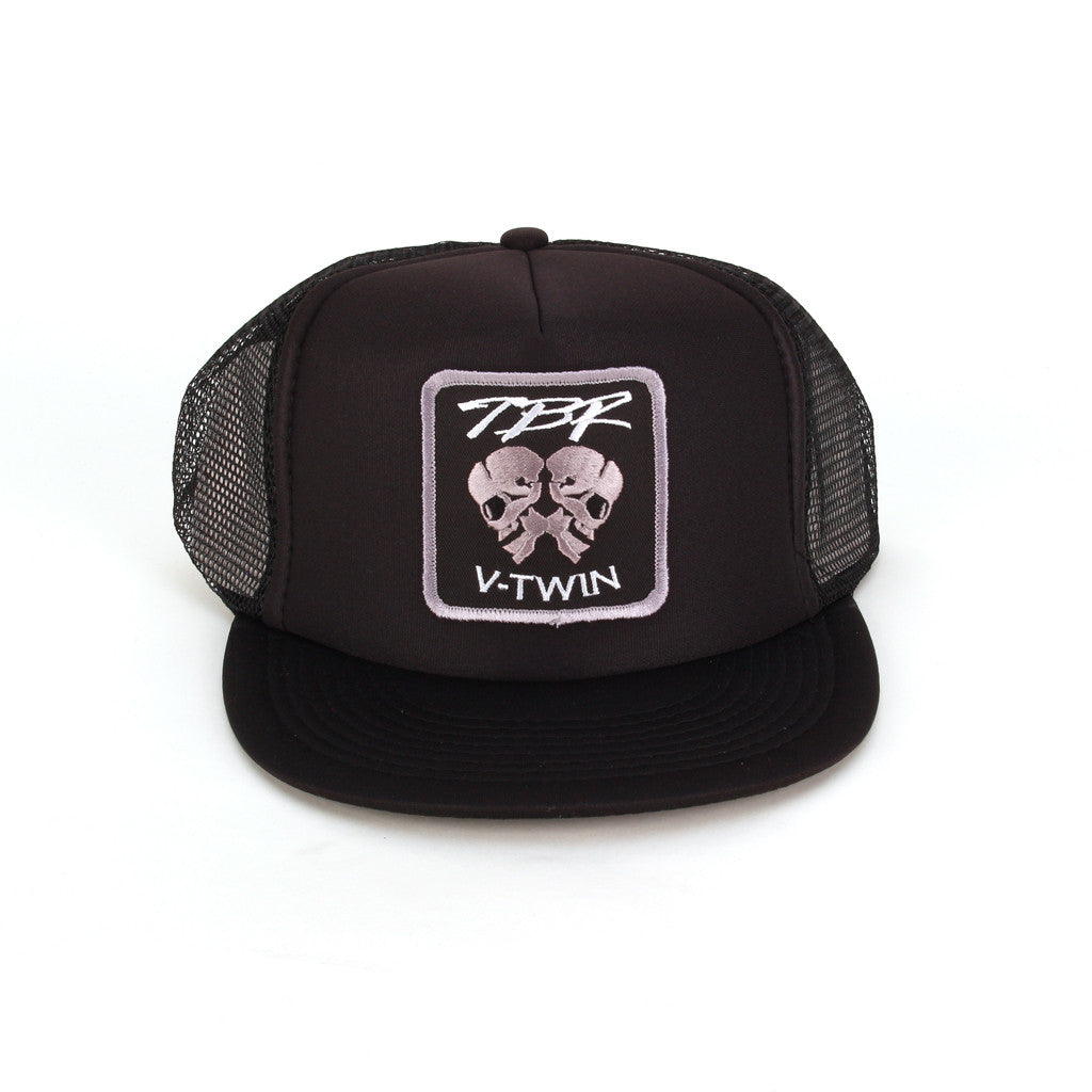 TBR Trucker Hat - Monochrome Skulls