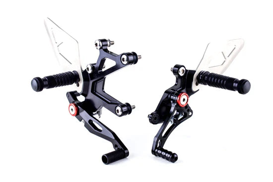 GILLES TOOLING FXR Rearset - Black Ninja 400 2018-2024	  FXR-K06-B