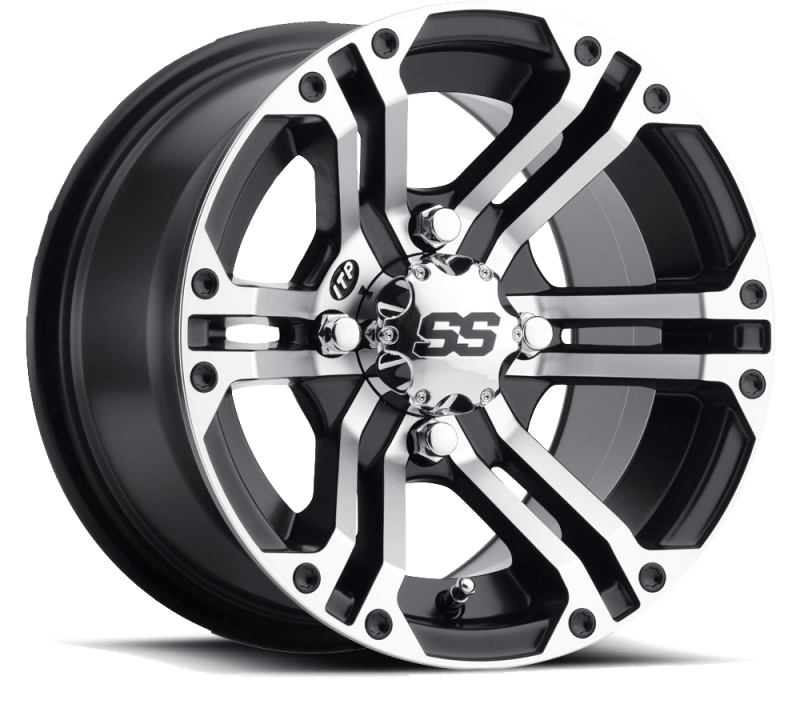 ITP SS 212 12x7 / 4x137 BP / 5+2 Offset Machined Wheel 1228368404B