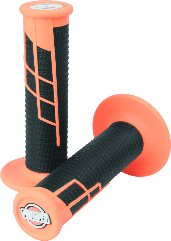 ProTaper Clamp-On 1/2 Waffle Grip - Neon Orange/Black 21661