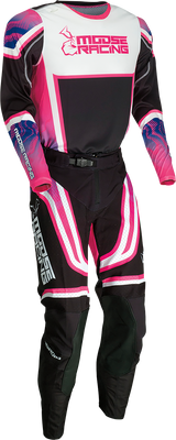 MOOSE RACING Agroid Jersey - Pink/Purple/Black - Medium 2910-7397