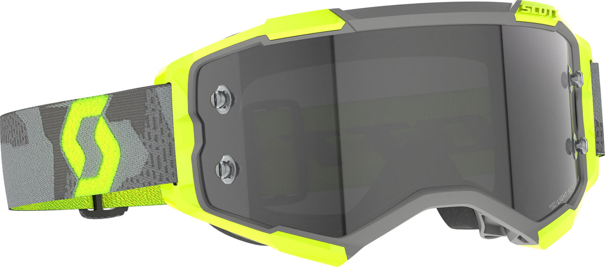 SCOTT Fury Ls Goggle Lt Grey/Neon Ylw Grey Works 272827-7697327