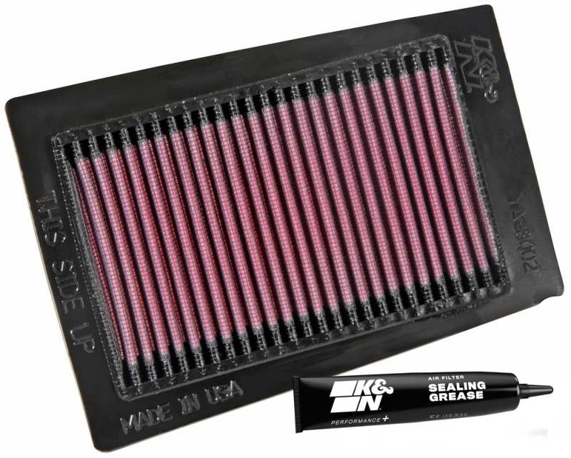 K&N 85-88 & 92-00 Yamaha YFM80 Badger/02-08 YFM80 Raptor/05-08 YFM80 Grizzly Replacement Air Filter YA-8002