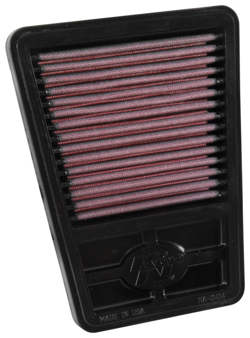 K&N 2014 Kawasaki BX250 Ninja Replacement Air Filter KA-2414