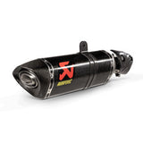 AKRAPOVIC Slip-On Line Muffler - Carbon Fiber - ZX-6R S-K6SO7-HZC/3 1811-4689