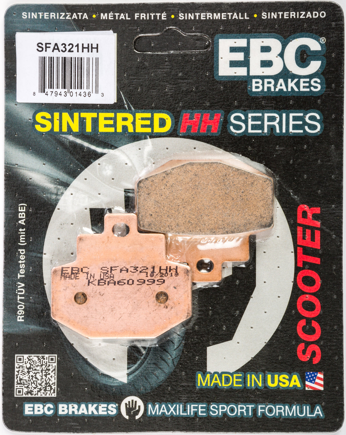 EBC Brake Pads Sfa321hh Double-H Sintered SFA321HH