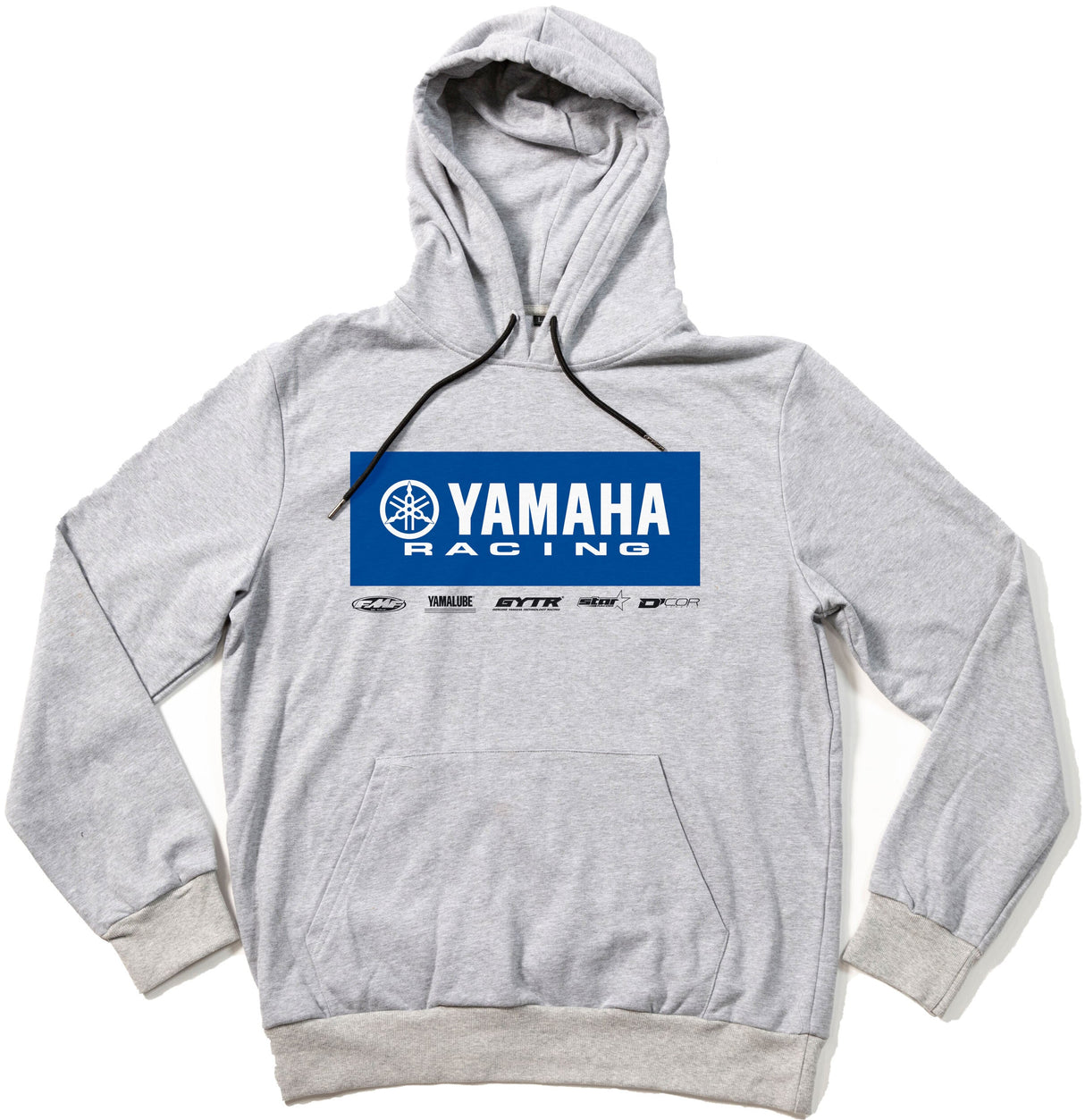 D-COR Yamaha Racing Sweatshirt Grey Lg 85-205-3