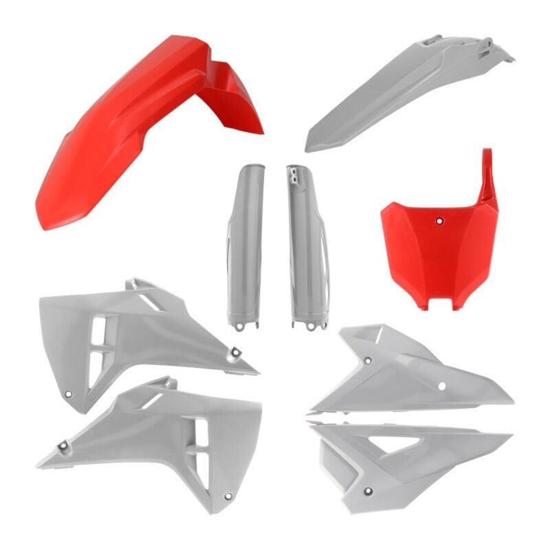 Acerbis 2025 Honda CRF250R/RX/ CRF450R/RX Full Plastic Kit - Red/Gray 2985981010