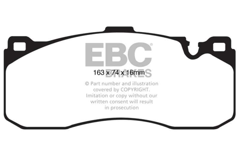 EBC 08-10 BMW 135 3.0 Twin Turbo Redstuff Front Brake Pads DP31995C