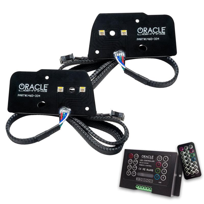 Oracle 21-22 Ford F-150 ColorSHIFT RGB+W Headlight DRL Upgrade Kit w/ 2.0 Controller SEE WARRANTY