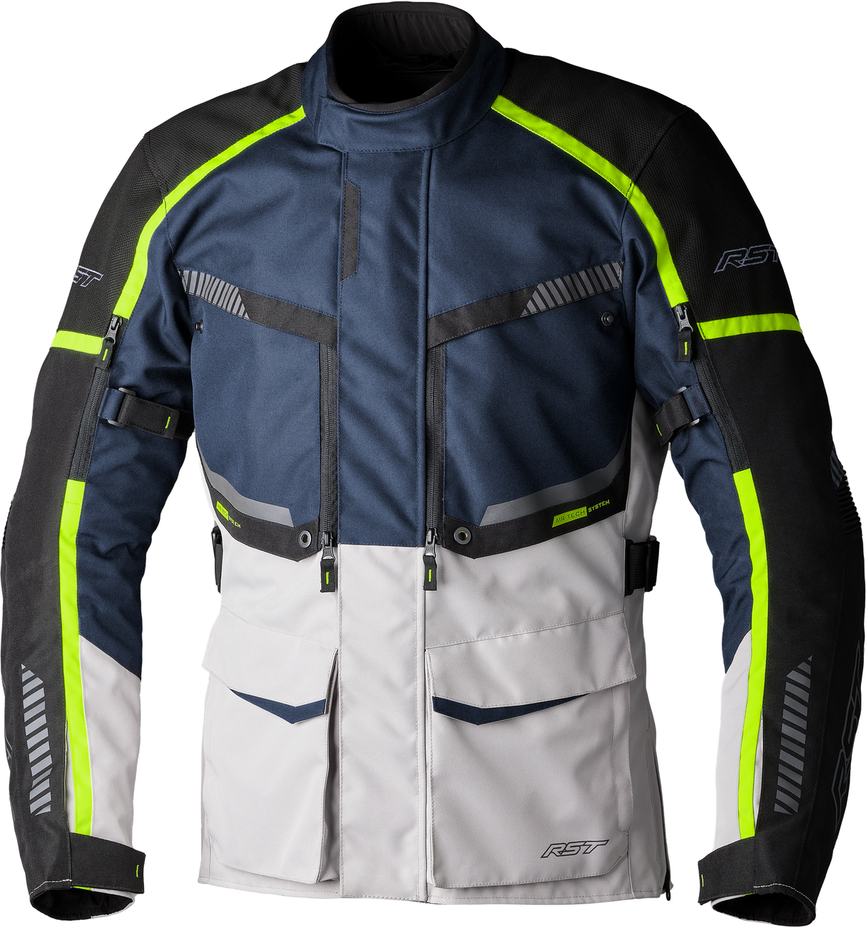 RST Maverick Evo Ce Jacket Navy/Silver Textile 4xl 103198NVY-52
