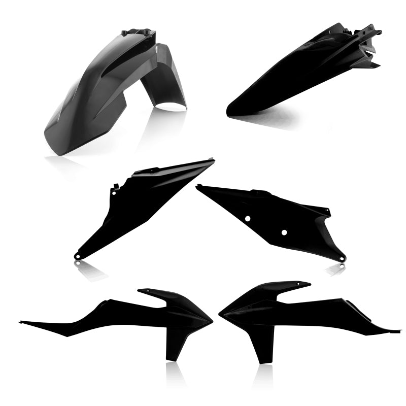 Acerbis 19-22 SX125-250/ SX-F250-450/ XC-F250-450/ XC250/300/ XC250tpi/300tpi Plastic Kit - Black