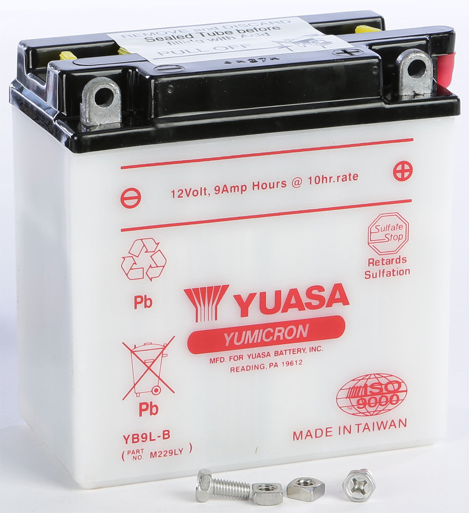 YUASA Battery Yb9l-B Conventional YUAM229LY