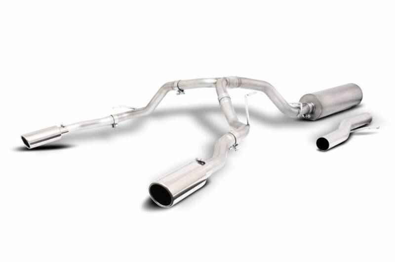 Gibson 21-22 GMC Yukon Denali/ Chevrolet Tahoe High Country 6.2L 2/4wd Cat-Back Dual Split Exhaust 65715