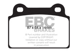 EBC 08-16 Mitsubishi Lancer Evo 10 2.0 Turbo (1 piece rotor) Redstuff Rear Brake Pads DP31985C