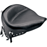 MUSTANG Wide Studded Solo Seat - Softail '84-'99 75506