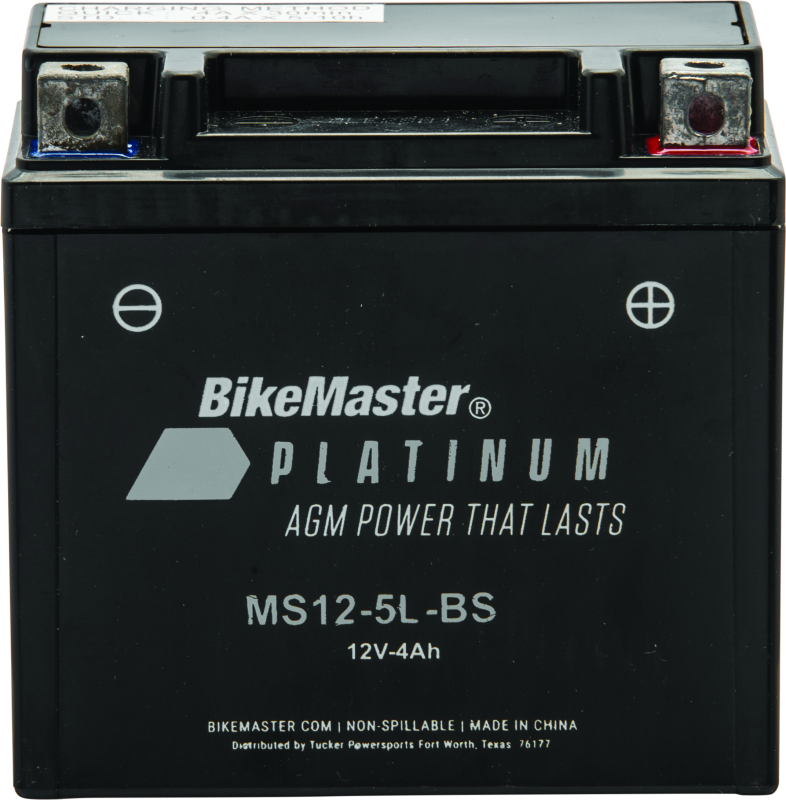 BikeMaster AGM Battery - MS12-5L-BS 780737