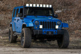 Diode Dynamics Jeep JK SS5 Pro CrossLink Windshield - Yellow Combo Lightbar Kit