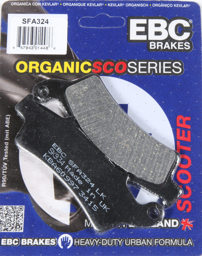 EBC Brake Pads Sfa324 Organic SFA324