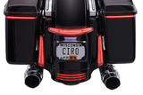 CIRO Taillight/License Plate Holder - Black 40054