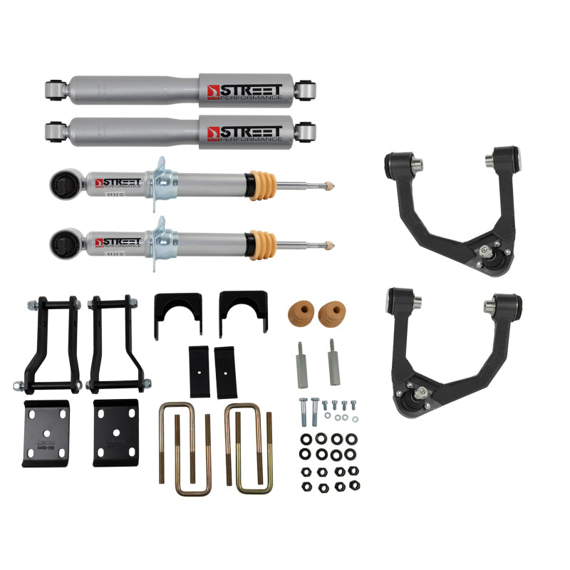 Belltech 19-21 Ford Ranger 4WD (All Cabs) Front And Rear Complete Kit w/ Street Performance Shocks 1043SP