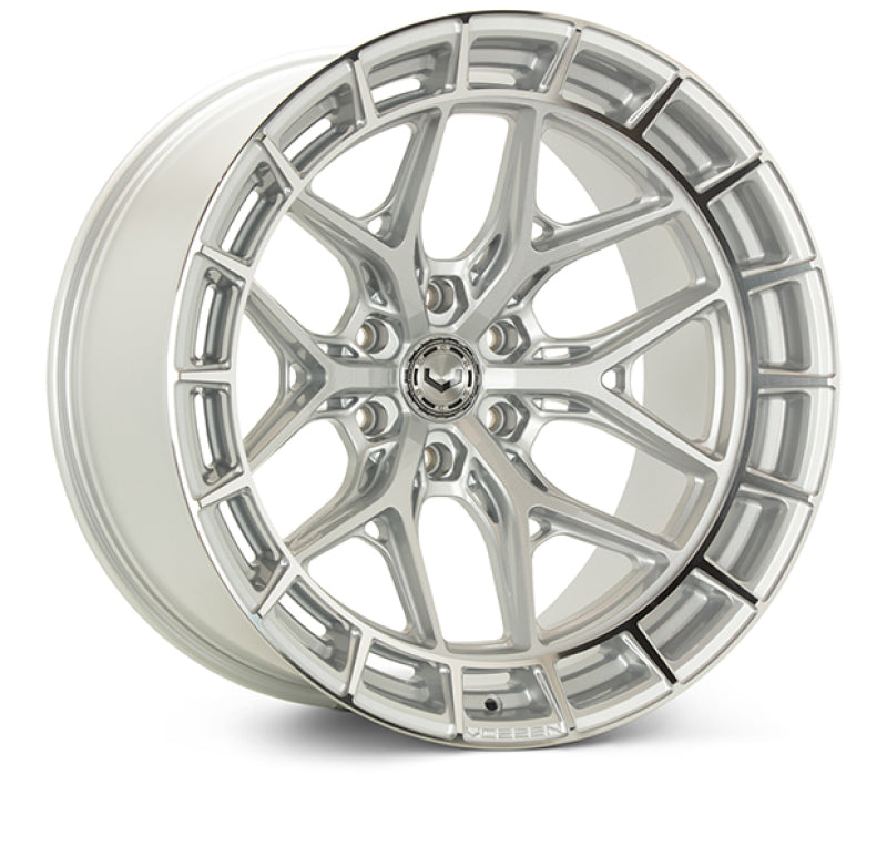 Vossen HFX-1 17x9 / 6x139.7 / ET0 / Deep / 106.1 CB - Silver Polished Wheel HFX1-7G75