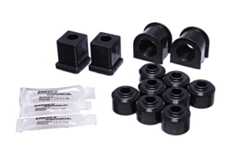 Energy Suspension Polaris RZR 800/800S Front and Rear Sway Bar Bushings - w/ End Links - Black 70.7002G