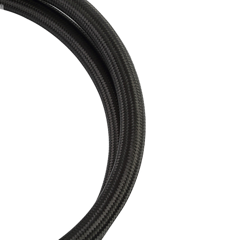 Mishimoto 3Ft Stainless Steel Braided Hose w/ -10AN Fittings - Black MMSBH-1036-CB