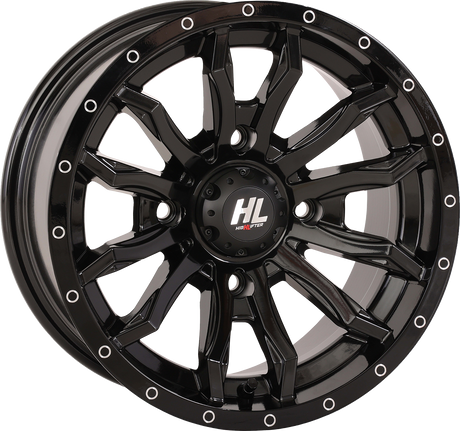 HIGH LIFTER Wheel - HL21 - Front/Rear - Gloss Black - 14x7 - 4/156 - 4+3 (+10 mm) 14HL21-1256