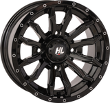 HIGH LIFTER Wheel - HL21 - Front/Rear - Gloss Black - 14x7 - 4/156 - 4+3 (+10 mm) 14HL21-1256