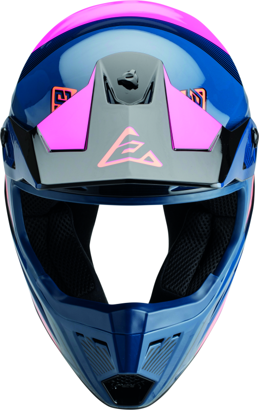 Answer AR1 Vendetta Helmet Dark Blue/Rhodamine/Orange Youth - Small 447775