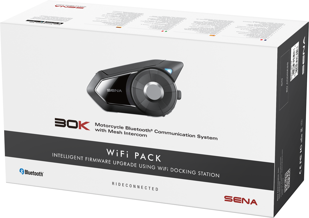 SENA 30k Hd Bluetooth Communication System Single 30K-02