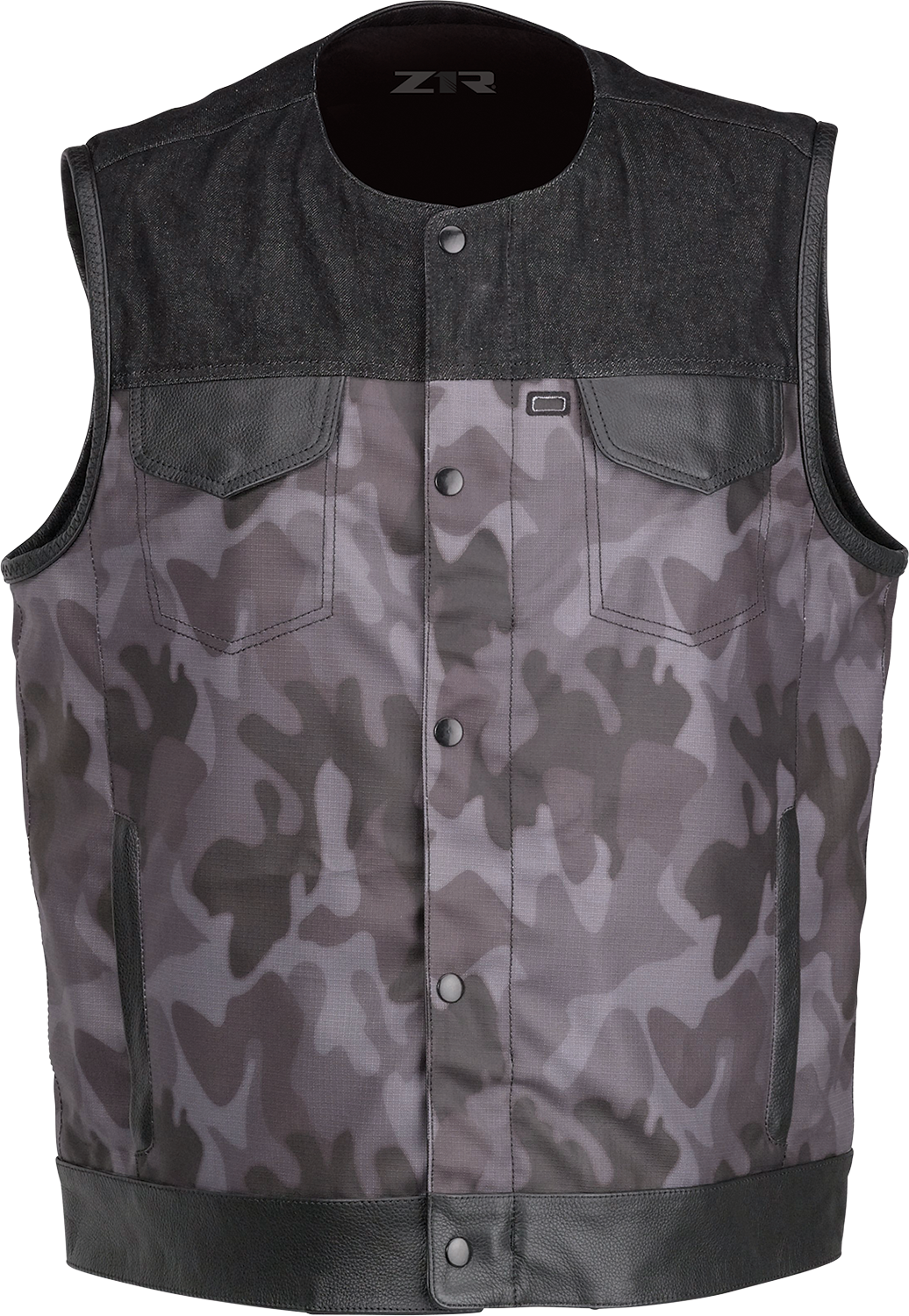 Z1R Nightfire Camo Vest - Black/Gray - Medium 2830-0625