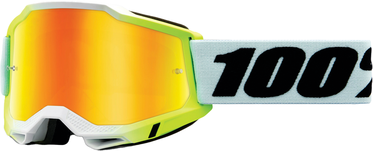 100% Accuri 2 Goggle Dunder Mirror Yellow Lens 50014-00015